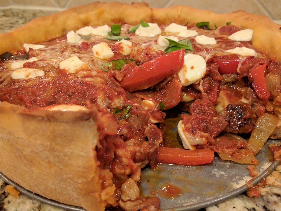 Chicago Style Deep Dish Pizza Web