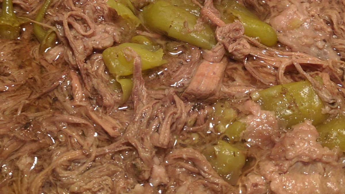Slow Cooked Italian Beef